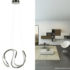 Straluma Design hanglamp LED staal></noscript> Hanglampen|Eettafellampen