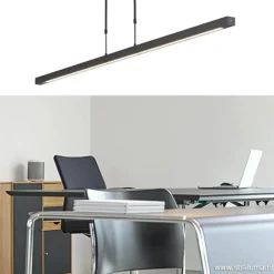 Straluma Design hanglamp LED zwart dimbaar></noscript> Hanglampen|Eettafellampen