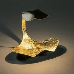 Straluma Design LED Tafellamp brons met goldleaf><noscript><img width=