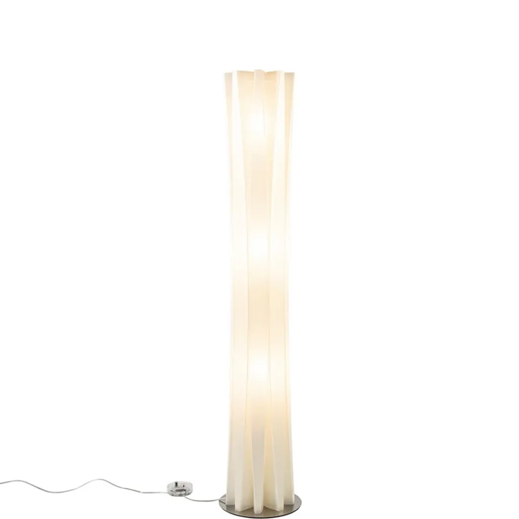 Straluma Design vloerlamp Bach inclusief dimmer licht goud> Vloerlampen|Design Verlichting