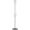 Straluma Design vloerlamp nikkel met opaal glas en uplighter> Vloerlampen|Halverlichting