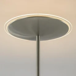 Straluma Dimbare LED uplighter vloerlamp nikkel></noscript> Vloerlampen|Uplighters