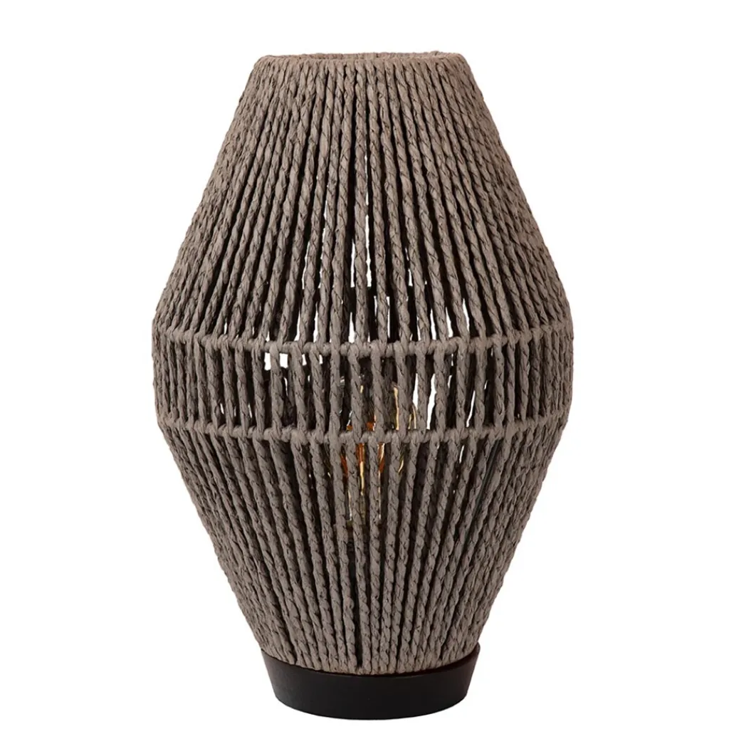 Straluma Draad tafellamp hoogwaardig papier grijs> Tafellampen|Draadlampen