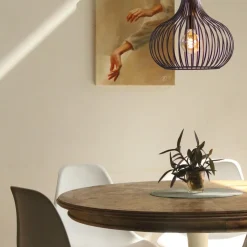 Straluma Draadhanglamp landelijk brons-bruin 38cm><noscript><img width=