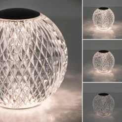 Straluma Draadloze LED tafellamp diamant oplaadbaar></noscript> Tafellampen|Touch Lampen
