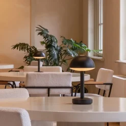 Straluma Draadloze LED tafellamp zwart oplaadbaar></noscript> Tafellampen|Buitenlampen