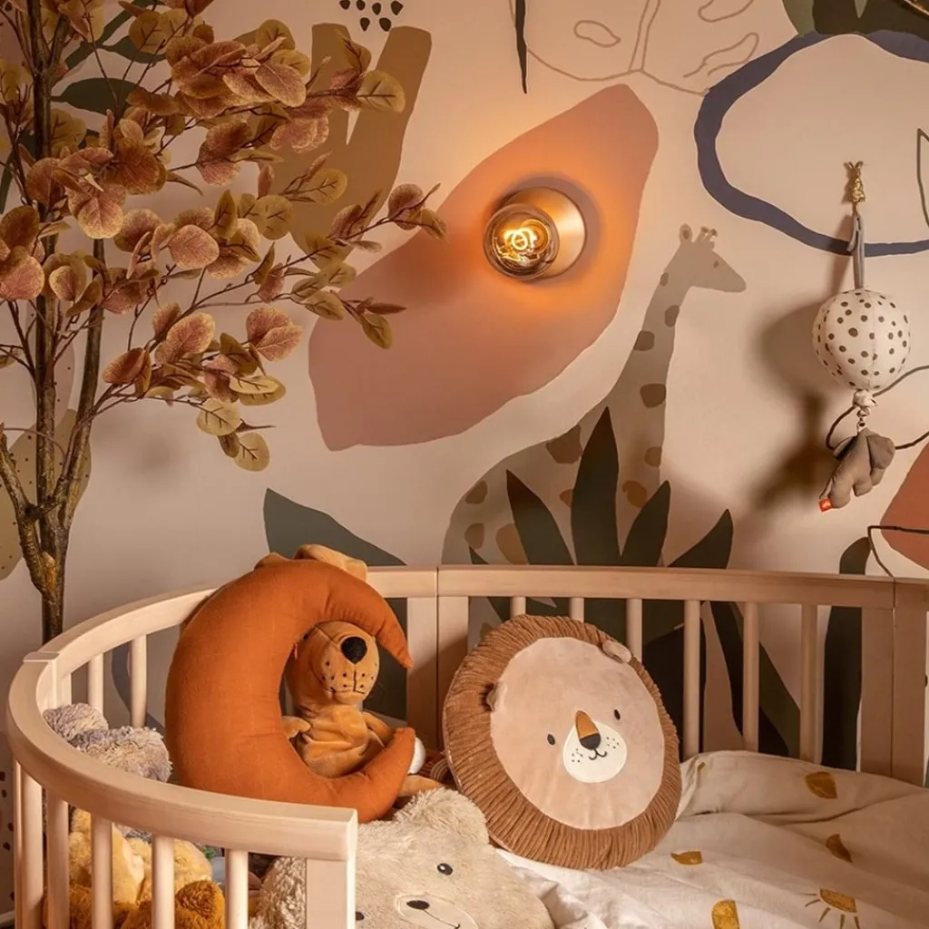 Straluma Draadloze wandlamp oplaadbaar goud met smoke> Wandlampen|Keukenverlichting