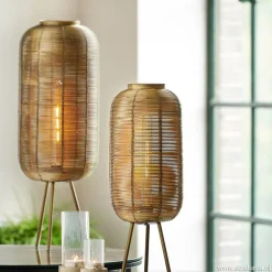 Straluma Driepoot tafellamp Tomek antiek brons><noscript><img width=