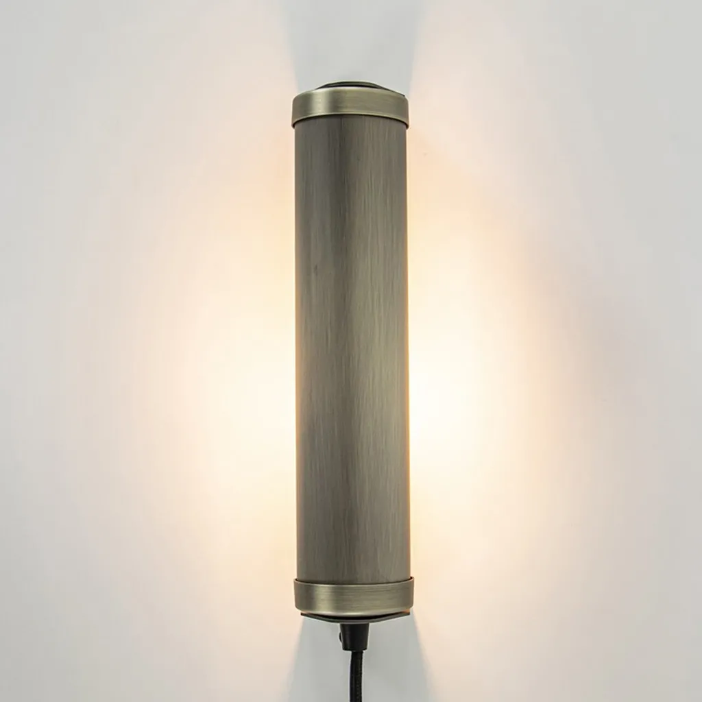 Straluma E14 wandlamp mat antiek brass met snoer> Wandlampen|Klassieke Verlichting