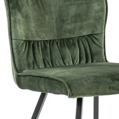 Straluma Eetkamerstoel velvet groen met zwart><noscript><img width=