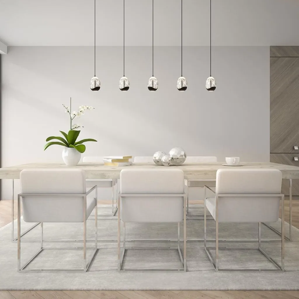 Straluma Eettafelhanglamp Clear Egg met zwart inclusief LED> Hanglampen|Eettafellampen