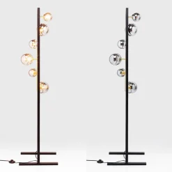 Straluma Elegante luxe vloerlamp met 6 glazen bollen></noscript> Vloerlampen|Decoratieve Verlichting