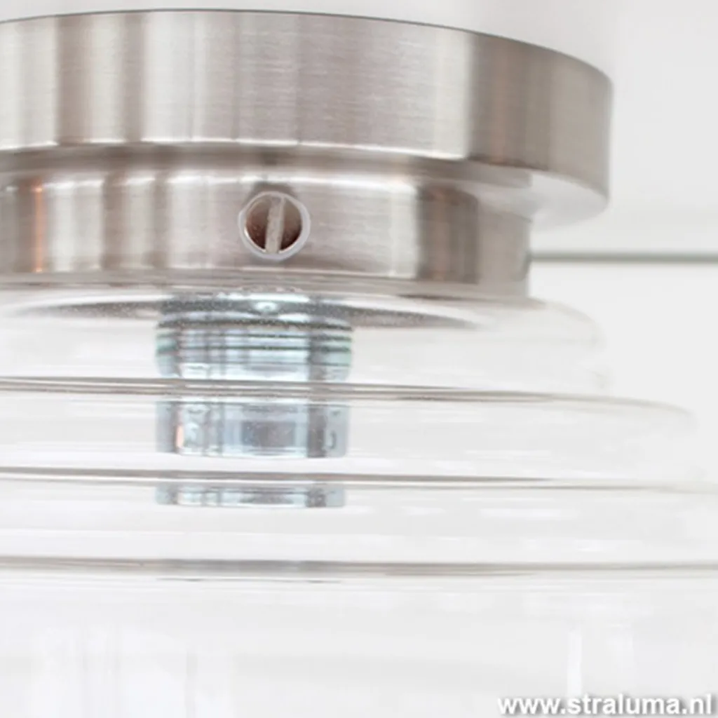 Straluma Glazen art deco Plafonniere keuken-hal> Plafonnières|Woonkamerlampen