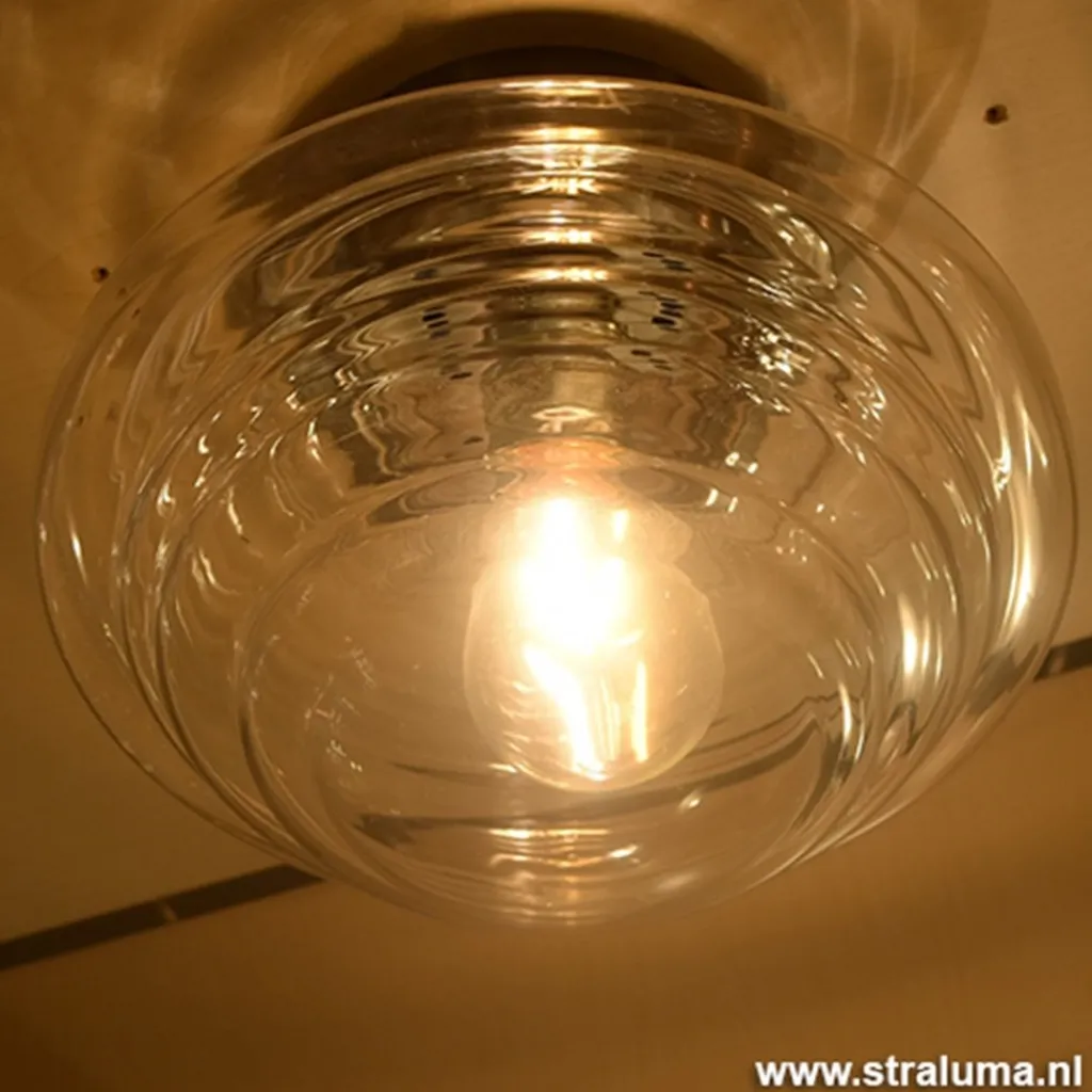 Straluma Glazen art deco Plafonniere keuken-hal> Plafonnières|Woonkamerlampen