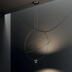 Straluma Grote design hanglamp ring met LED spot></noscript> Hanglampen|Eettafellampen