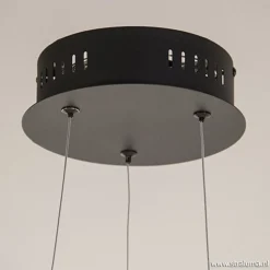 Straluma Grote design hanglamp zwart LED></noscript> Hanglampen|Eettafellampen