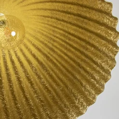 Straluma Grote hanglamp mat goud met relief 50 cm><noscript><img width=