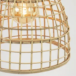 Straluma Grote hanglamp Puerto rotan naturel Light and Light></noscript> Light and Living|Woonkamerlampen