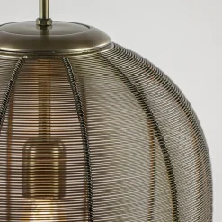 Straluma Grote hanglamp Yaelle antiek brons Light and Living></noscript> Hanglampen|Draadlampen