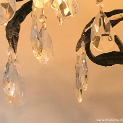 Straluma Grote koepel hanglamp met kristal Ø90 cm><noscript><img width=