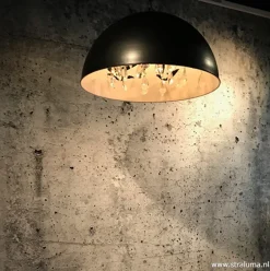 Straluma Grote koepel hanglamp met kristal Ø90 cm><noscript><img width=