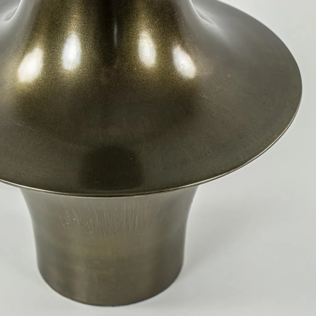 Straluma Grote lampvoet Jeff antiek brons exclusief kap> Tafellampen|Lampenvoeten