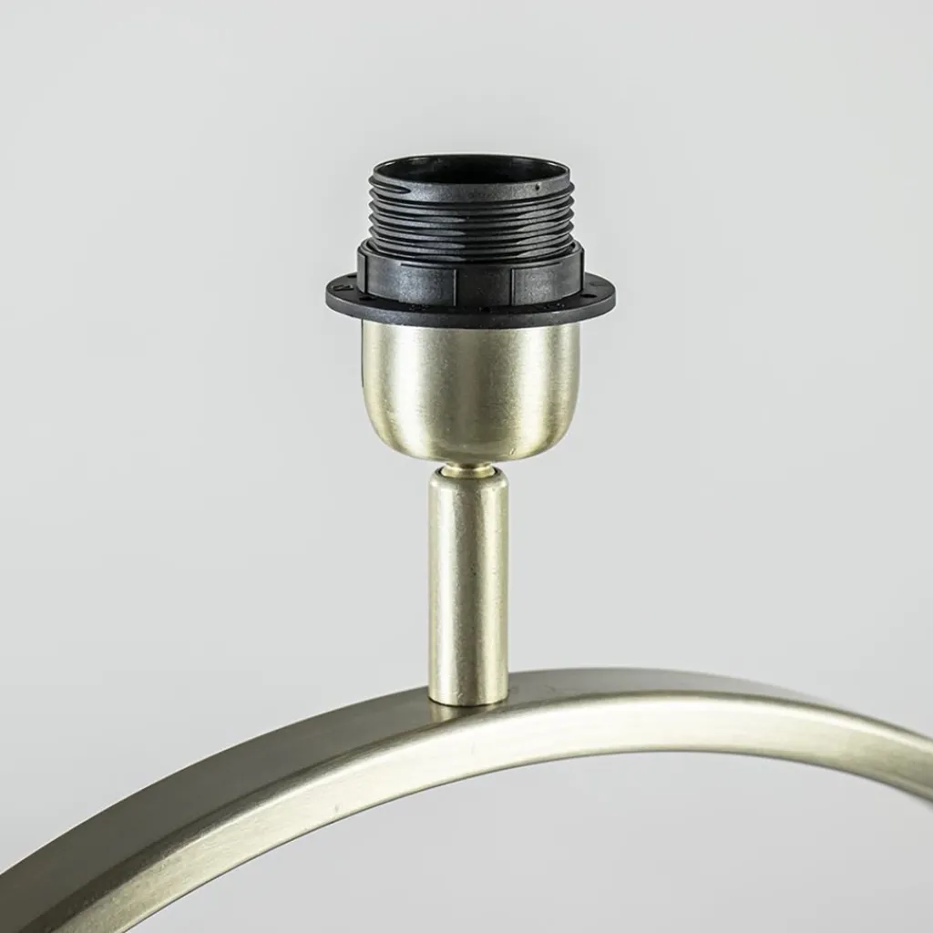 Straluma Grote lampvoet Liva licht goud exclusief kap> Tafellampen|Lampenvoeten