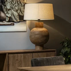 Straluma Grote Light and Living lampvoet Barumi hout><noscript><img width=