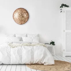 Straluma Grote schelpen wandlamp bruin met goud 60 cm></noscript> Schelpenlampen|Beach Verlichting