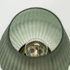 Straluma Grote tafellamp op batterij Tajera donker groen/goud><noscript><img width=