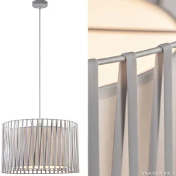 Straluma *Hangkap Harmony dubbel grijs> Eettafellampen|Keukenverlichting