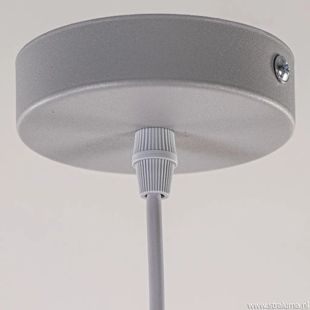 Straluma *Hangkap Harmony dubbel grijs> Eettafellampen|Keukenverlichting