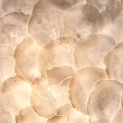 Straluma Hanglamp 40 cm rond creme schelpen><noscript><img width=