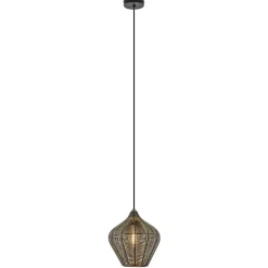 Straluma Hanglamp Alvaro 27cm antiek brons> Eettafellampen|Light and Living