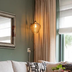 Straluma Hanglamp Alvaro 27cm antiek brons><noscript><img width=