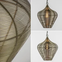 Straluma Hanglamp Alvaro 36cm antiek brons><noscript><img width=