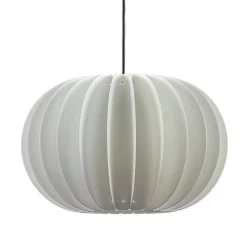 Straluma Hanglamp Arena 1L 40cm zwart/kap wit> Hanglampen|Eettafellampen