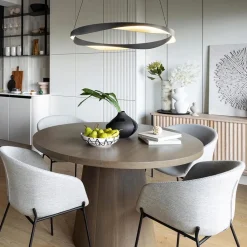 Straluma Hanglamp Ascoli 85 ring zwart/matgoud><noscript><img width=