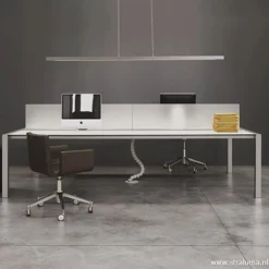 Straluma Hanglamp balk alu 160cm led up+down></noscript> Hanglampen|Eettafellampen