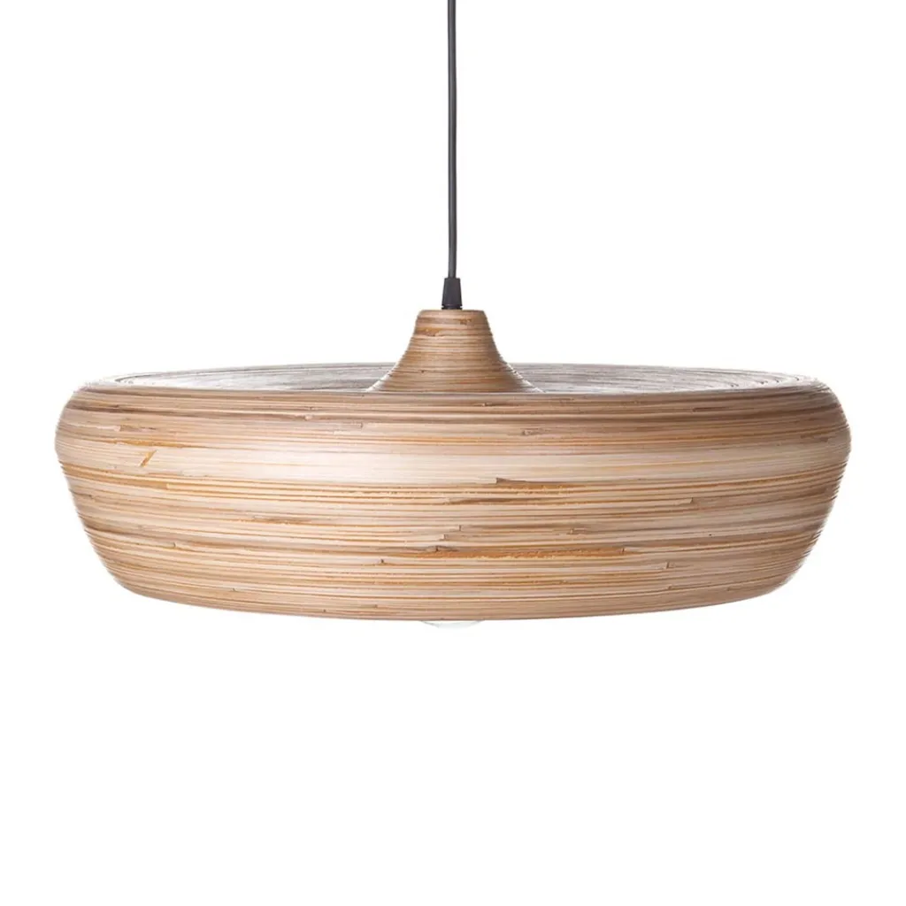 Straluma Hanglamp Bamboo Ufo 50cm> Keukenverlichting|Eetkamerverlichting