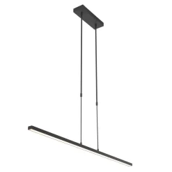 Straluma Hanglamp Bande zwart 122cm 2xdim cct> Hanglampen|Eettafellampen