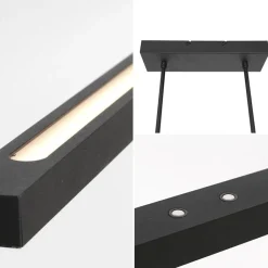 Straluma Hanglamp Bande zwart 155cm 2xdim cct></noscript> Hanglampen|Eettafellampen