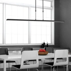 Straluma Hanglamp Bande zwart 155cm 2xdim cct></noscript> Hanglampen|Eettafellampen