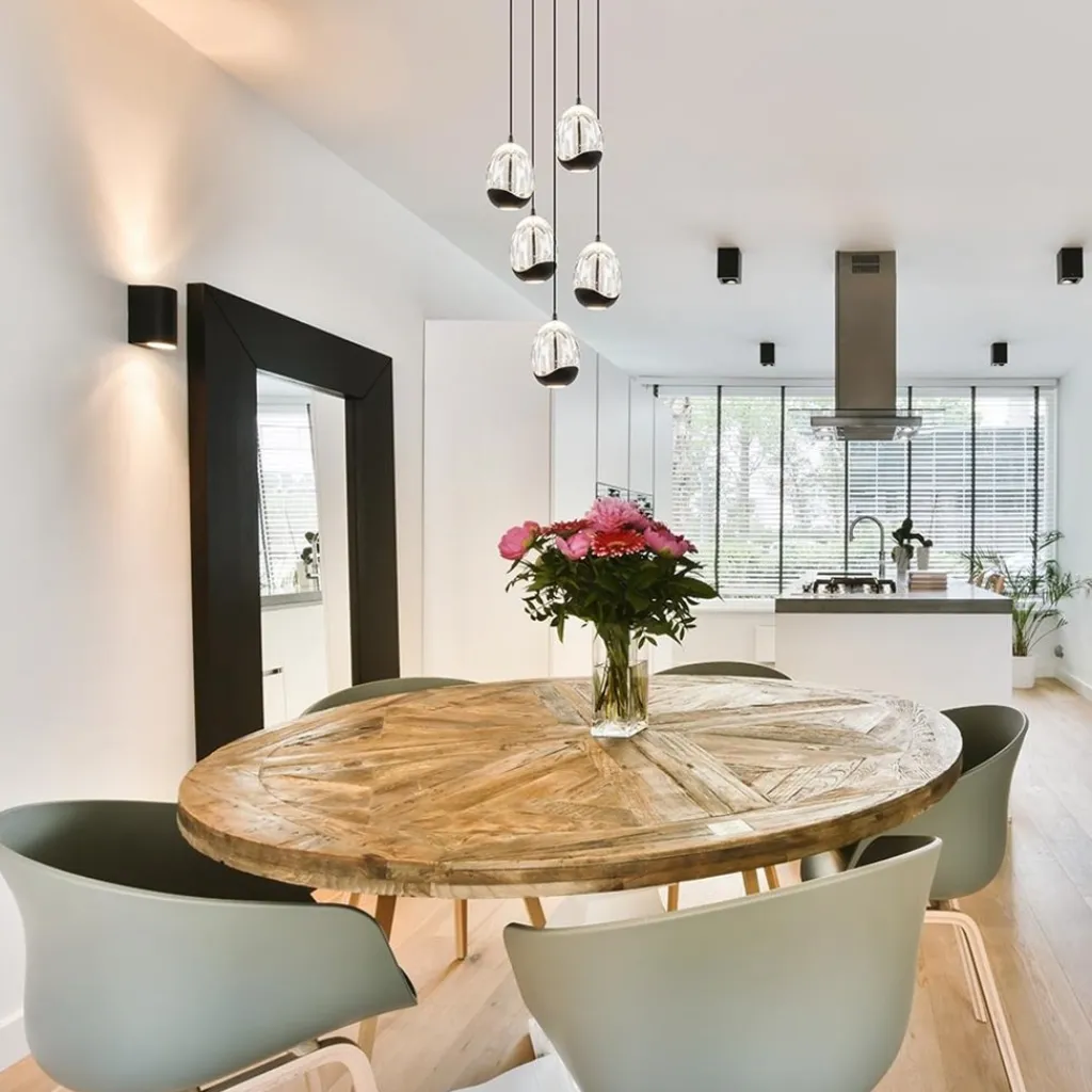 Straluma Hanglamp Black Egg 5L rond zwart/helder> Hanglampen|Eettafellampen