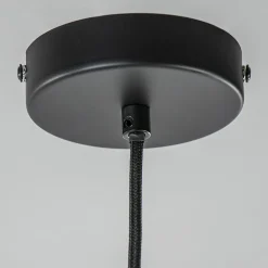Straluma Hanglamp bol zwart 40cm></noscript> Eettafellampen|Keukenverlichting