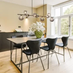 Straluma Hanglamp Calcio 9l zwart + smoke glas><noscript><img width=