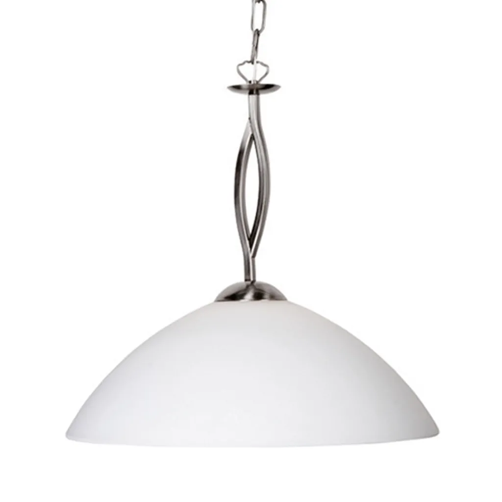 Straluma Hanglamp Capri staal/glas woonkamer> Eettafellampen|Woonkamerlampen