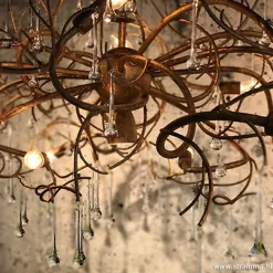 Straluma Hanglamp Como brons><noscript><img width=