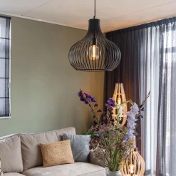 Straluma Hanglamp draad zwart groot 48cm><noscript><img width=