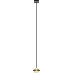 Straluma Hanglamp Dynasty 1L zwart/amber> Hanglampen|LED Hanglampen